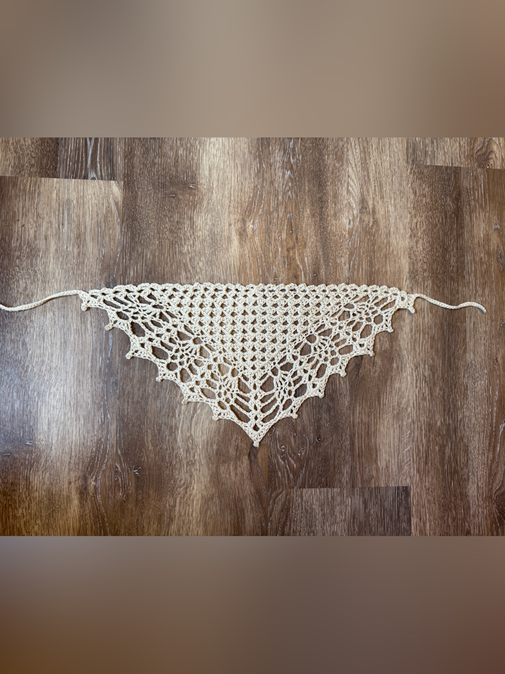 Crochet Bandana Belt Scarf